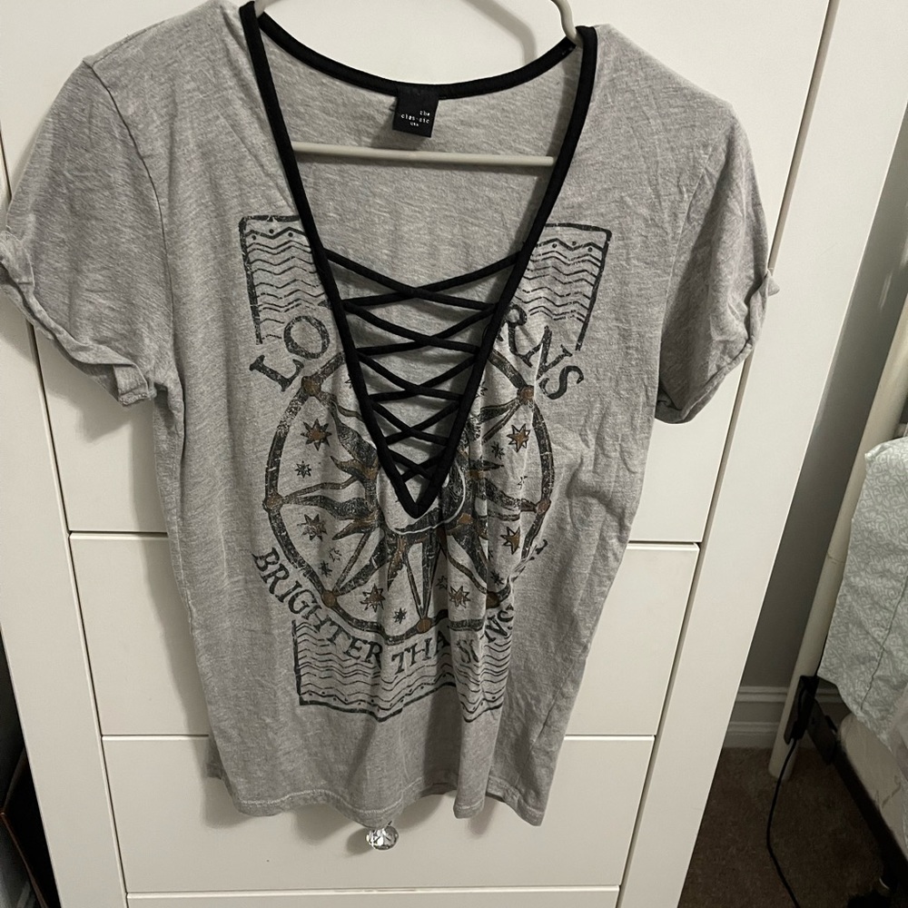 Front cutout tshirt